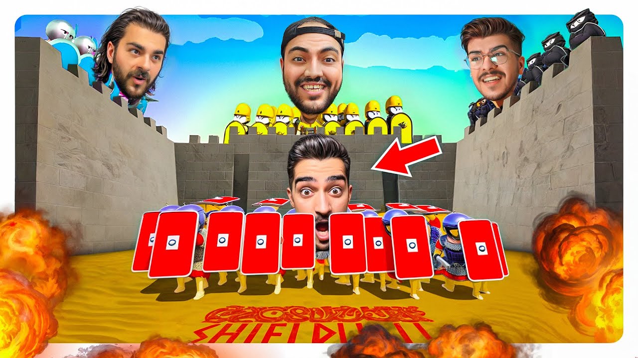 با لشکراشون منو محاصره کردن😈 ShieldWall