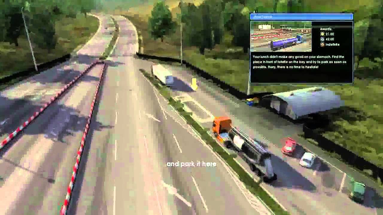 Euro Truck Spezial- LKW-Rangier-Simulator rondomedia Trailer