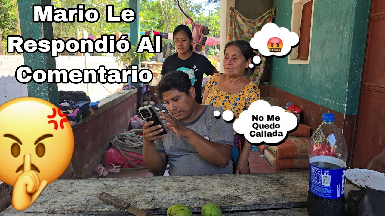 Mario Pidió Que Rosita  Lo Gravara Xq Ay Un Fuerte Comentario Para El🤬(ERES RECOJIDO)