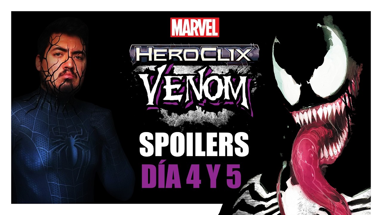 Análisis FINAL del Unboxing de Marvel HeroClix: Venom | @WizKidsOfficial