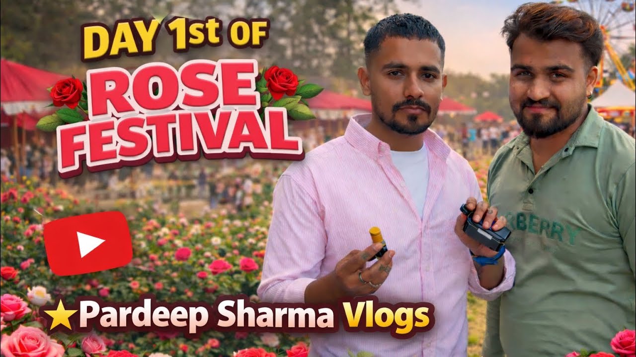 🌹✨ Rose Festival Day 1 Vlog is LIVE! 🎥