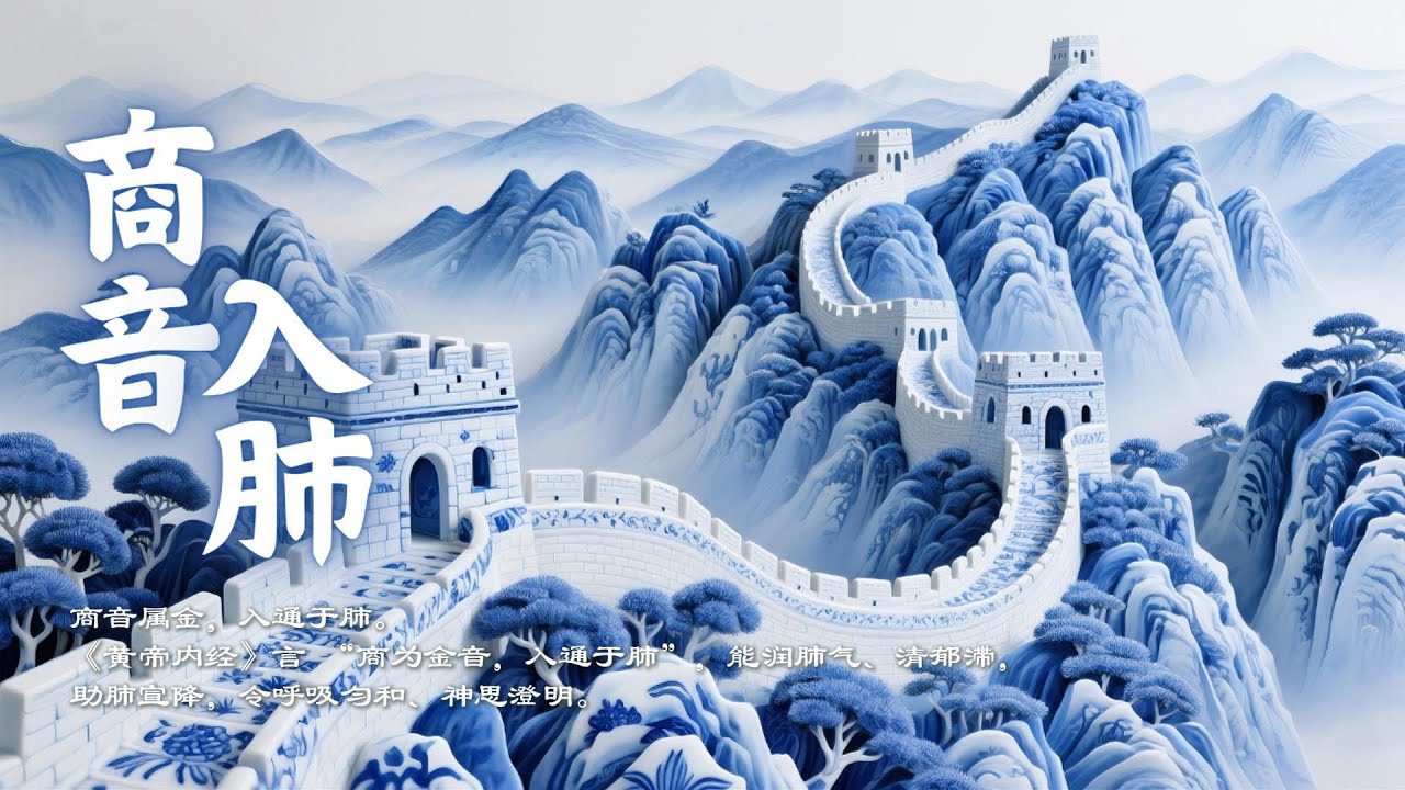 清肺安神音樂｜舒緩悲傷與壓力・調理氣短咳嗽 商音入肺｜適合氣短、咳嗽、焦躁、情緒低落者聆聽 Asian Relaxing Music - Shang Tone