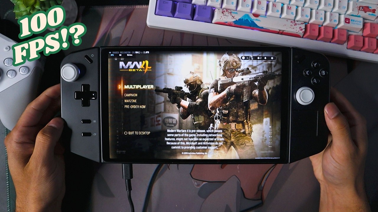 После игры в MW4 на Switch 2... Оригинальный Legion Go ощущается НЕВЕРОЯТНО