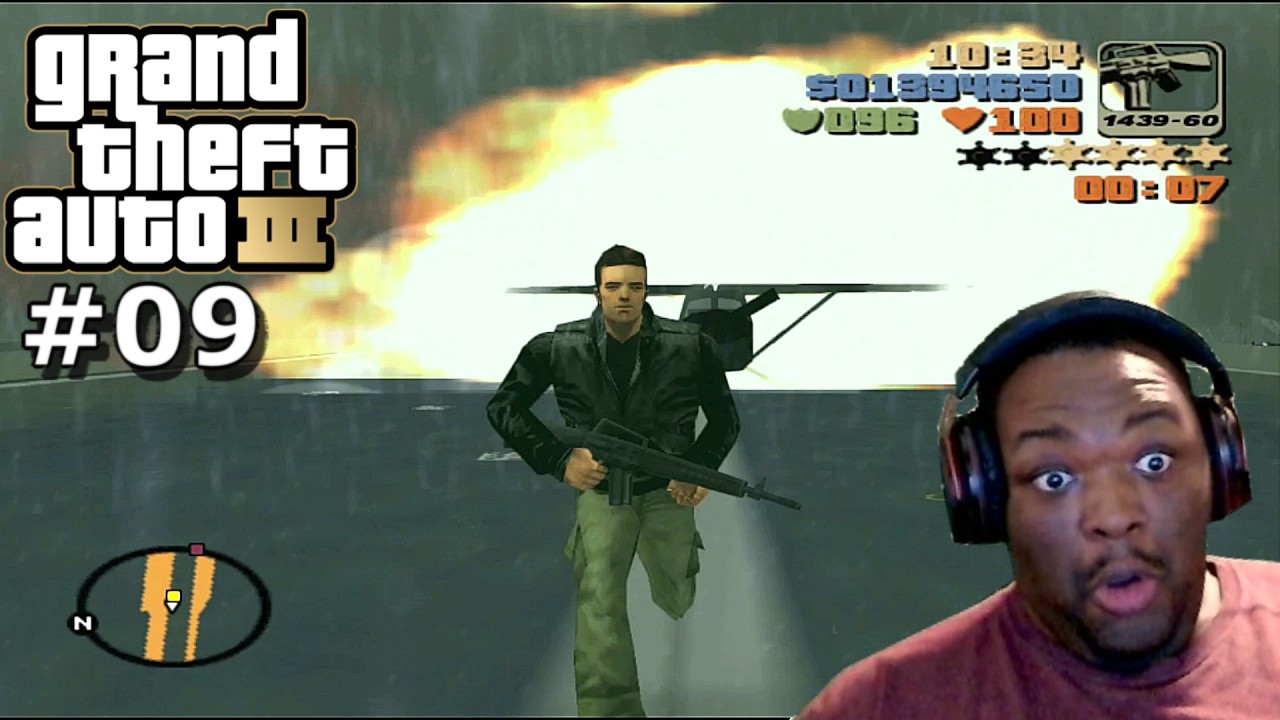 Claude Blows Up The SPANK Plane! - GTA III Playthrough Part 9