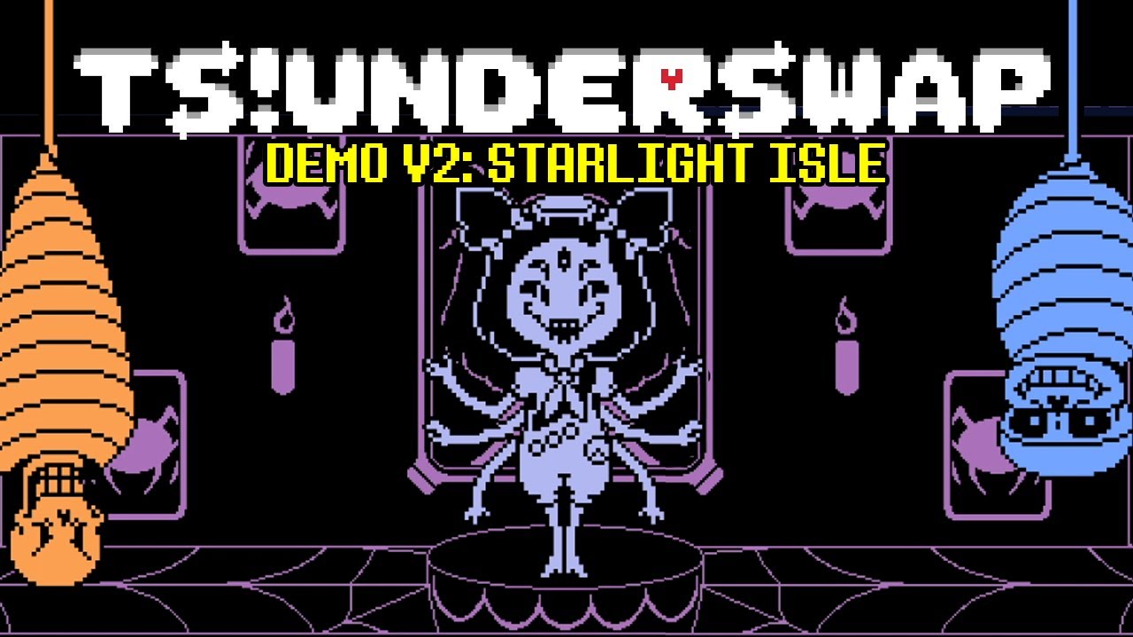 Underswap MUFFET Boss Fight | TS!UNDERSWAP V2: STARLIGHT ISLE [ UNDERTALE FAN-GAME ]