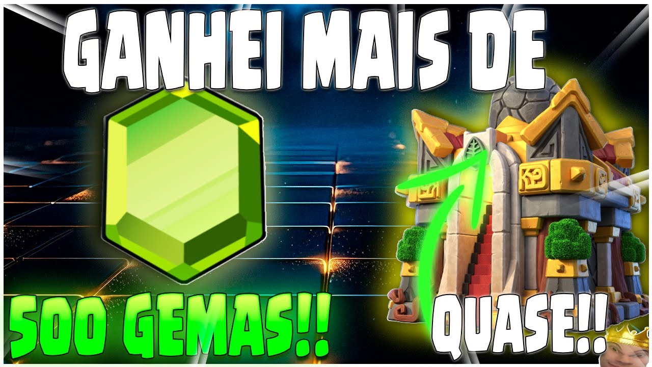 GANHEI MAIS DE 500 GEMAS!! | TORREI TODOS OS MEUS RECURSOS PRA UPAR MEU CV15! | CLASH OF CLANS