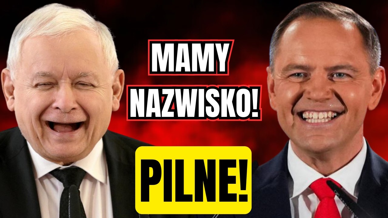 PANIKA W RZĄDZIE TUSKA! KACZYŃSKI UJAWNIŁ KANDYDATA!