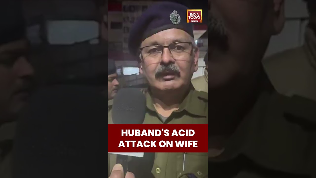 Mandi horror: Husband throws acid on wife, pushes her off floor | India Today
