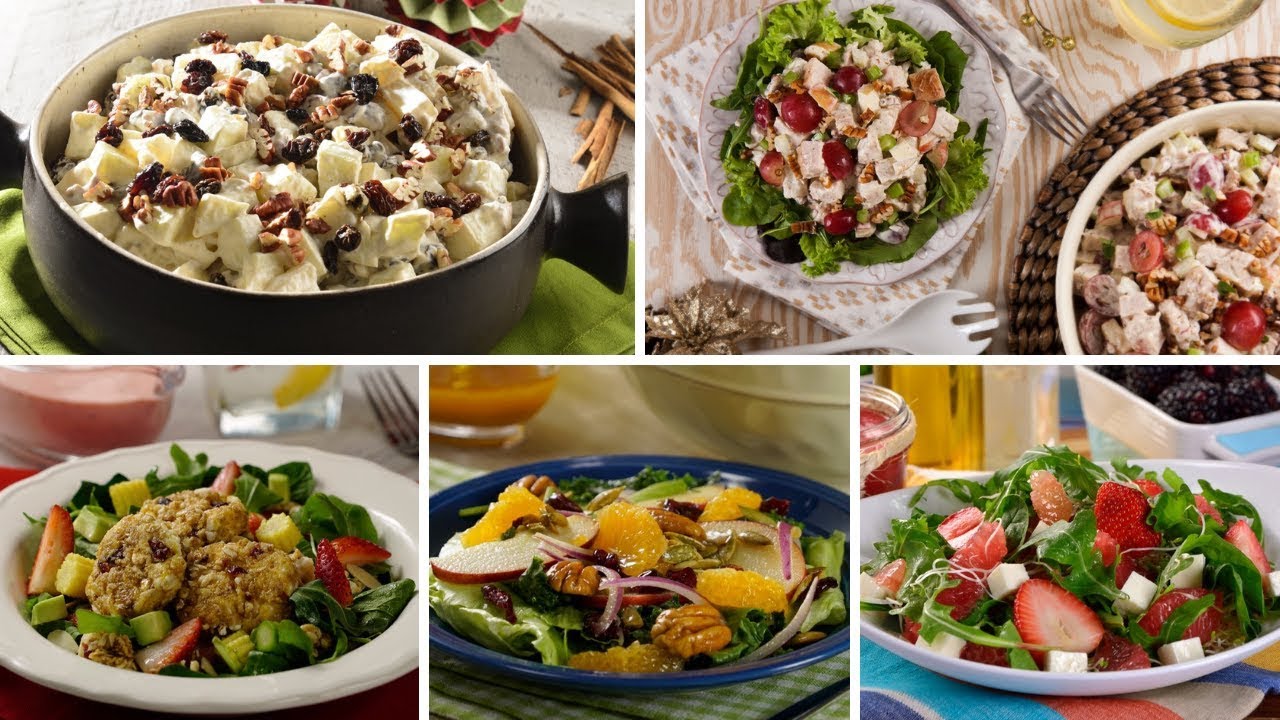 Ensaladas de frutas para Navidad