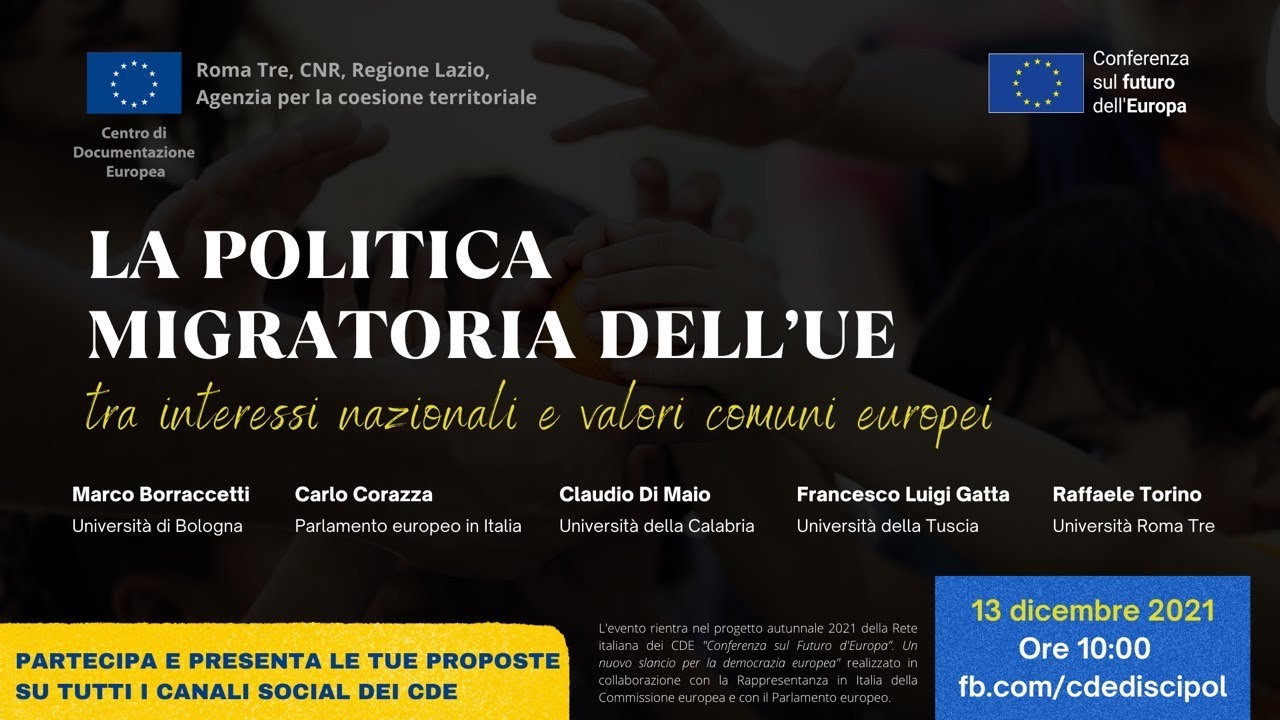 La politica migratoria europea: tra interessi nazionali e valori europei