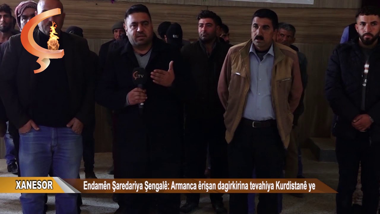 Dosya Taybet XANESOR Endamên Şaredariya Şengalê  Armanca êrişan dagirkirina tevahiya Kurdistanê ye