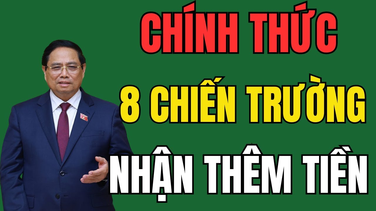 Chấn Động: 8 Chiến Trường Được Tăng Trợ Cấp Theo Công Bố Mới Của Bộ Quốc Phòng