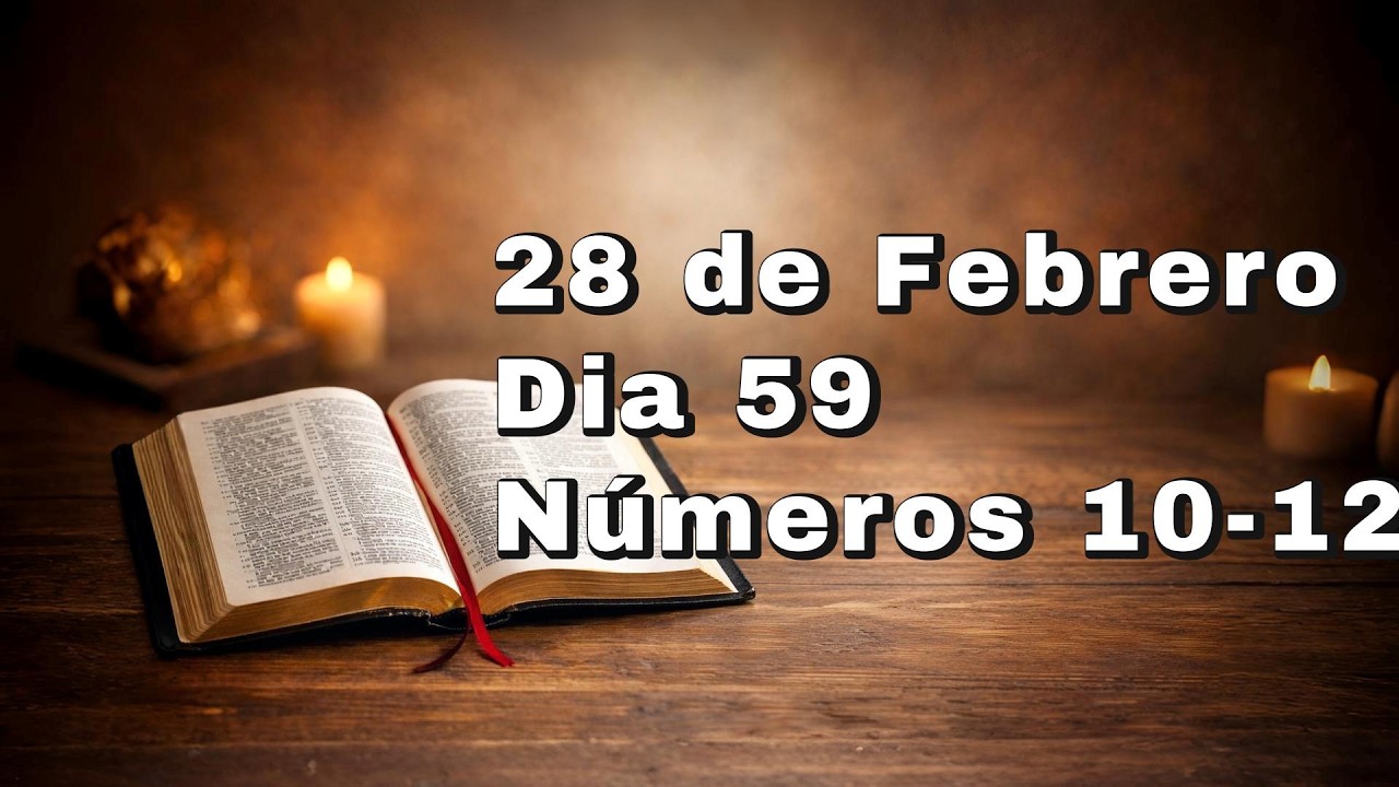 LEYENDO LA BIBLIA EN 365 DÍAS - DÍA 59