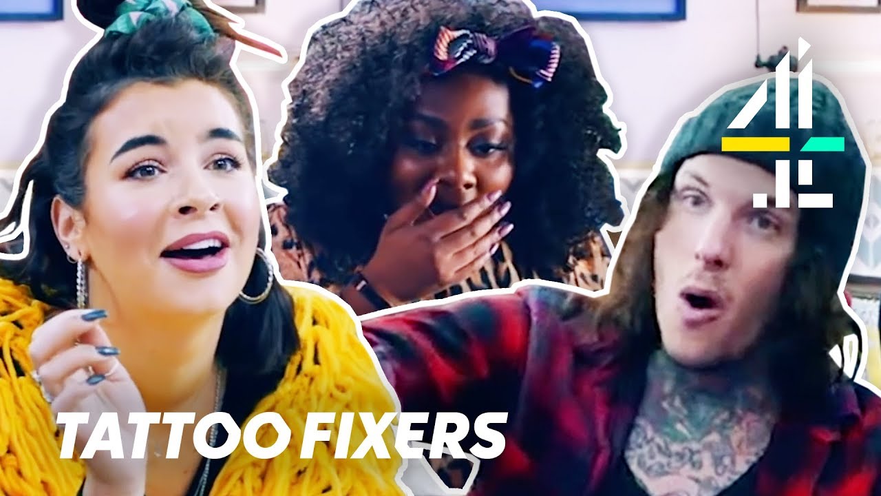 Most SHOCKING Tattoos on Tattoo Fixers!! | Part 1