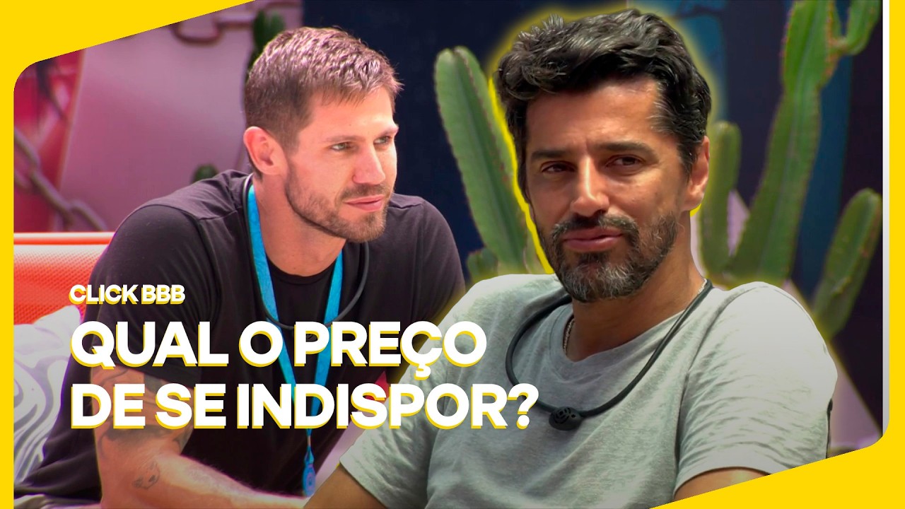 Cowboy e Jonas discutem sobre o preço de se indispor | Click BBB | BBB | Globoplay