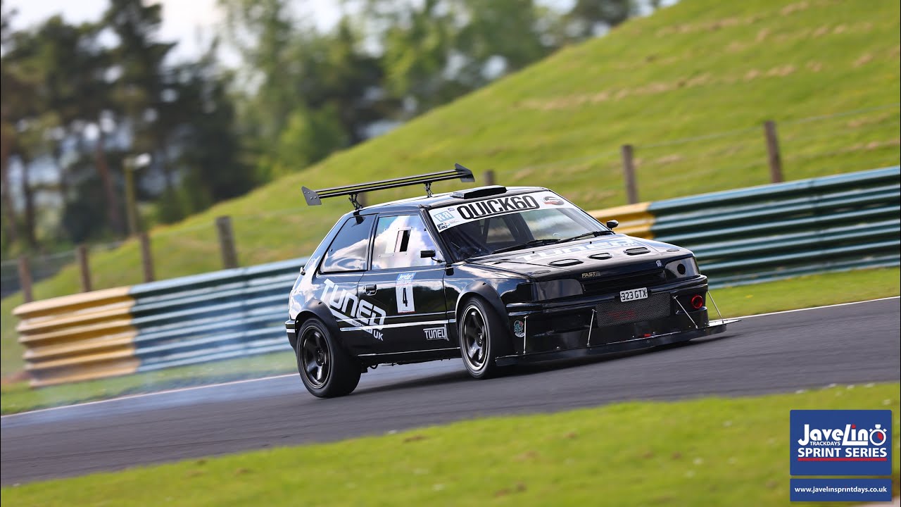 Javelin Sprint. Croft. Mazda 323 GTX. 2nd Overall