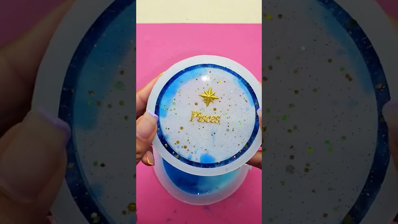 Resin Fail 😭😭😭 Grade this jar from A-F 😳😬 #shorts #art #satisfying #fail