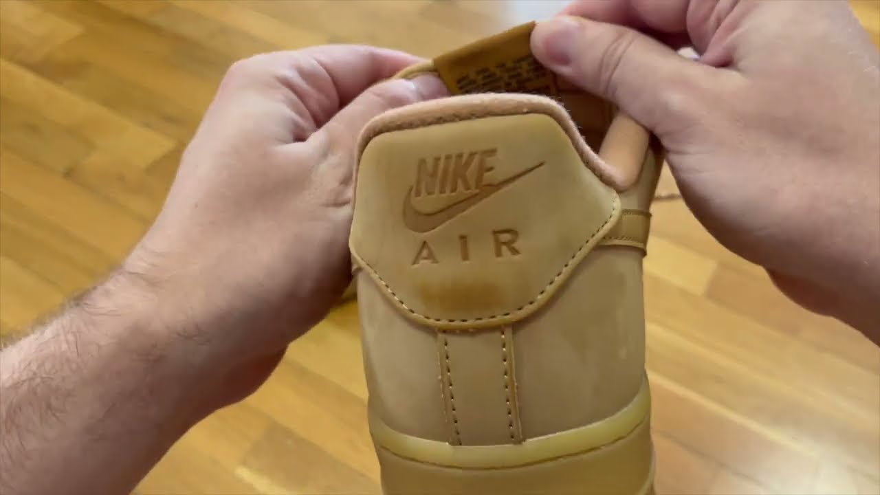 Nike Air Force 1 Flax Wheat amazing replicas from Weidian