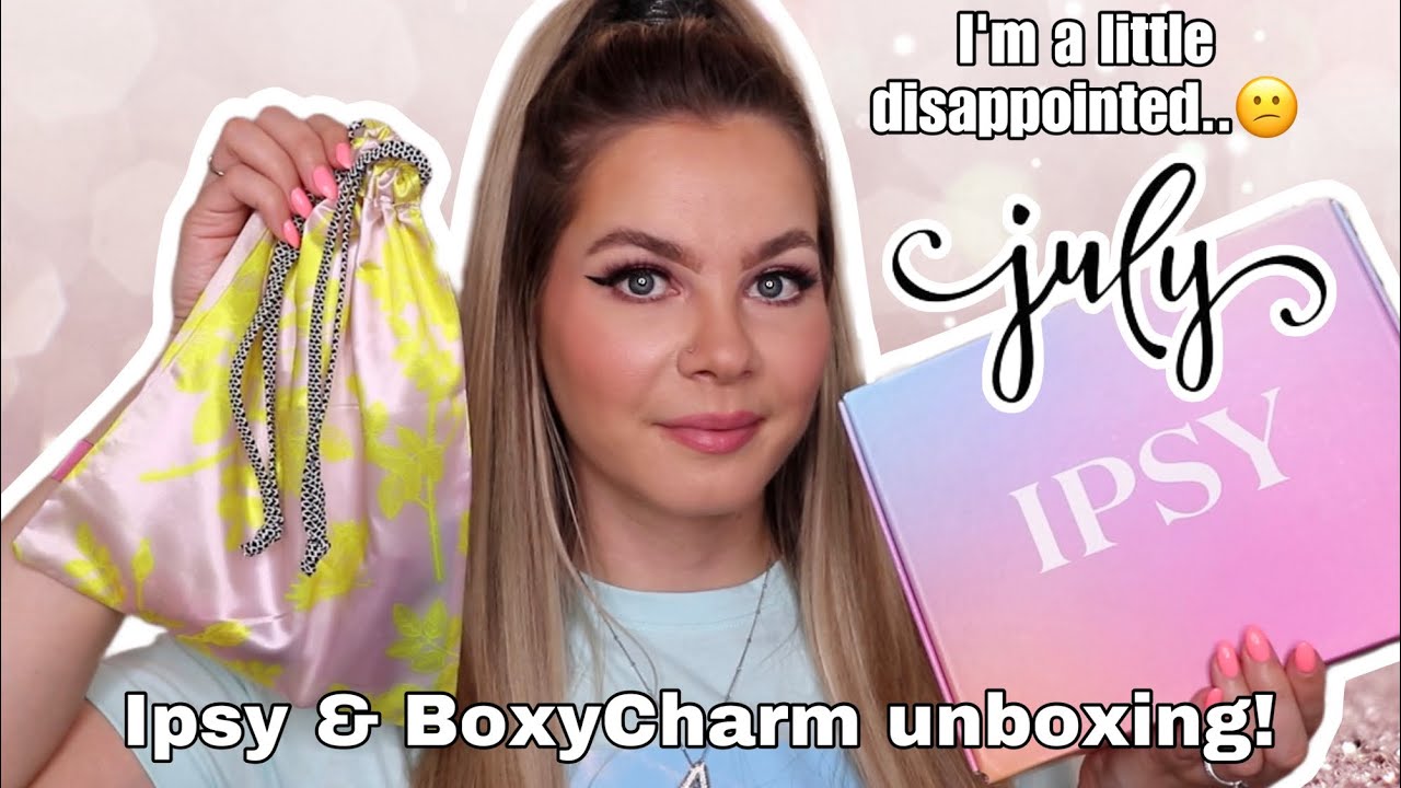 JULY 2024 IPSY & BOXYCHARM UNBOXING & SWATCHES!☀️✨
