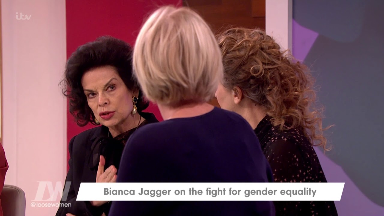 Bianca Jagger on the Fight for Gender Equality | Loose Women
