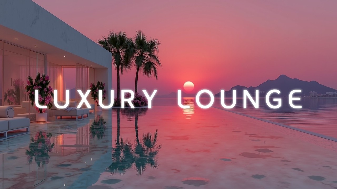 Ambient Chillout Lounge ~ Deep Relaxing Music for Stress Relief & Sunset Poolside Vibes