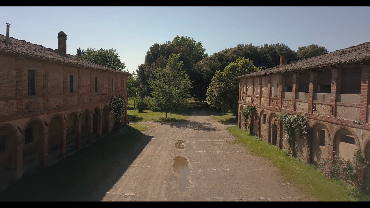 Tenuta La Fratta (Sinalunga) vista aerea