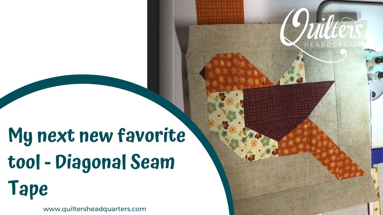 Gadget finder - #1  Diagonal SeamTape- Quilters Headquarters - 605-334-1611