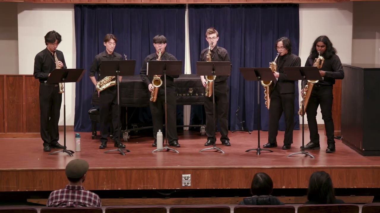 MTB Saxophone Ensemble Performance (but this one's actually good)