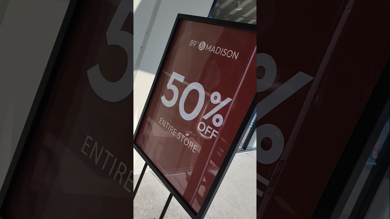 89th & Madison at the Lake Buena Vista Factory Stores #deals #orlando