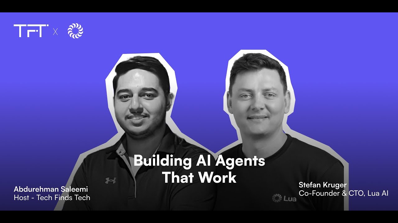 Building AI Agents That Work - ft. Stefan Kruger | Tech Finds Tech