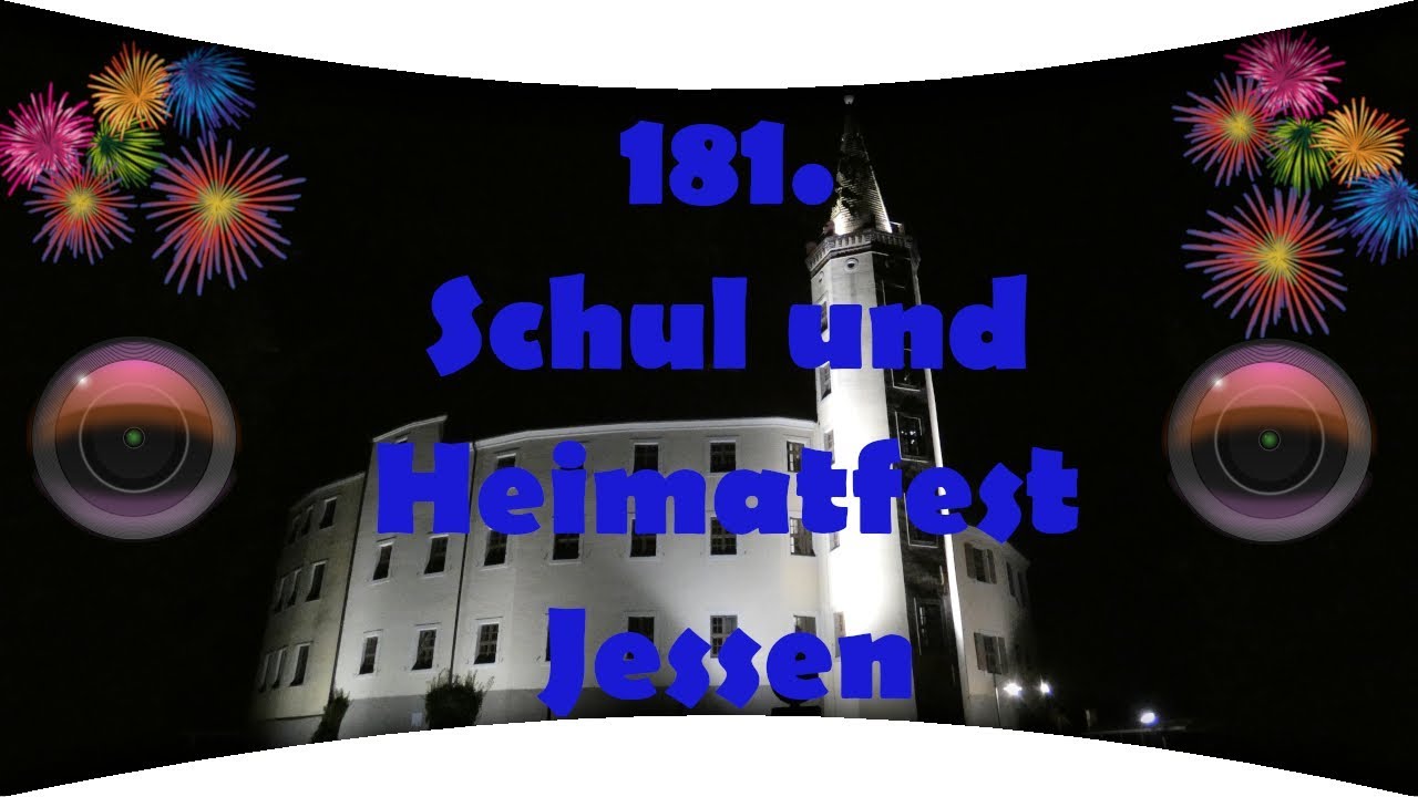 181. Schul und Heimatfest in Jessen | mit spektakulärem Feuerwerk & Lasershow