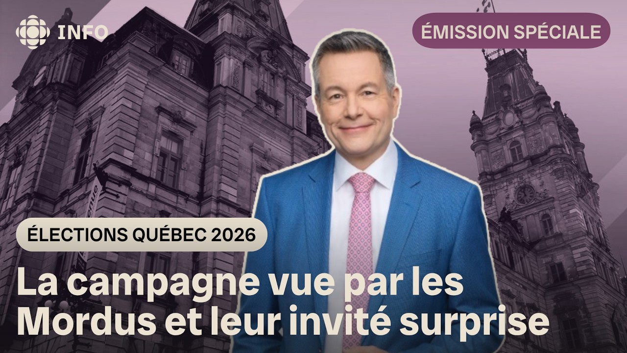 Mordus de politique en direct devant public | &Eacute;lections Qu&eacute;bec 2026