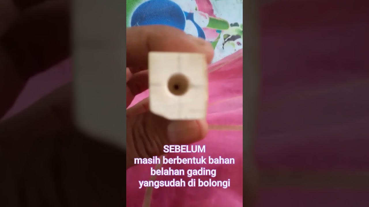BEGINILAH CARA MEMBUAT PIPA ROKOK GADING