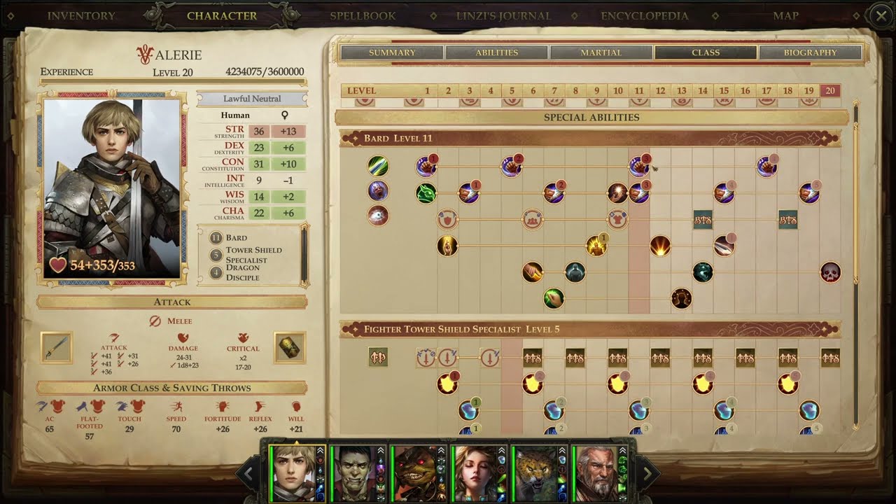 Pathfinder Kingmaker Character Builds #2 - Frontline Overview: Valerie, Regongar and Nok-Nok