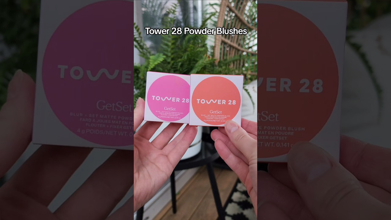 Tower 28 Matte Powder Blush Swatches | Feliz Fresca & Culver Crush