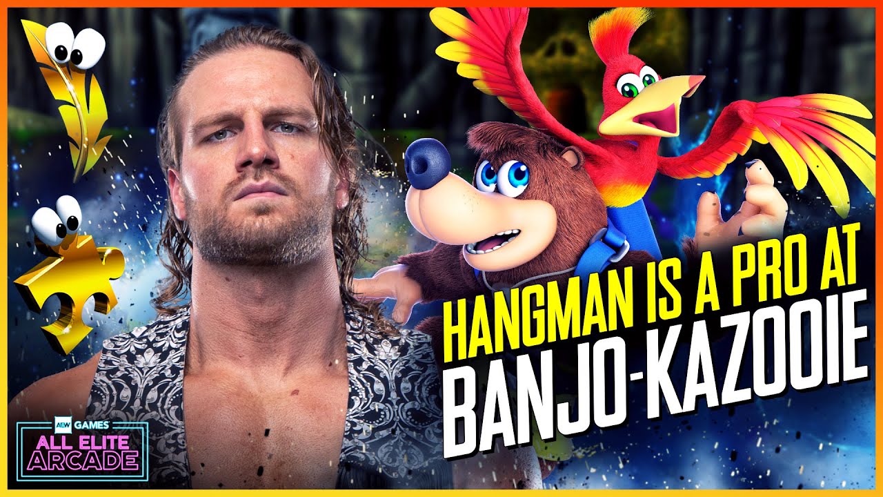 SADDLE UP FOR BANJO-KAZOOIE WITH HANGMAN ADAM PAGE | All Elite Arcade