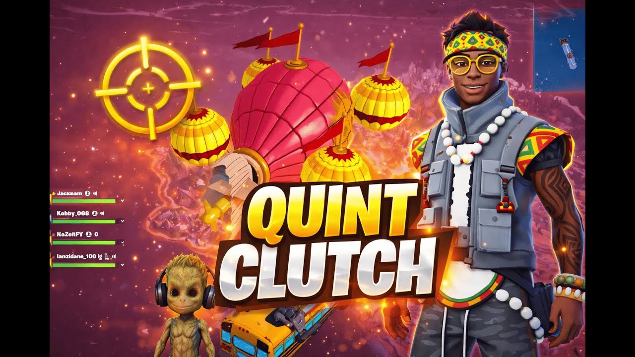 ONE TEAMMATE CLUTCHED A QUINT 😱🔥 | INSANE Fortnite Endgame