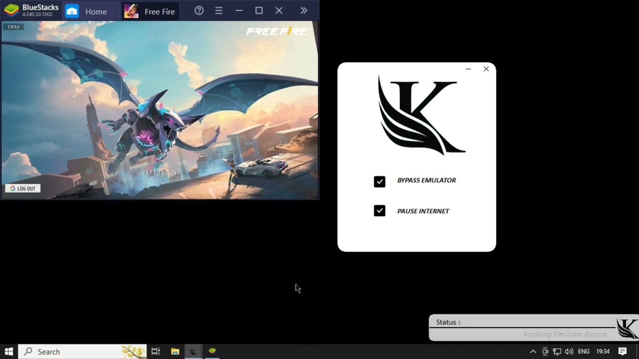 FREE FIRE OB43 EMULATOR BYPASS #freefire  #emuladorfreefire #ob43 #heroic #bypassfreefire #zubohh