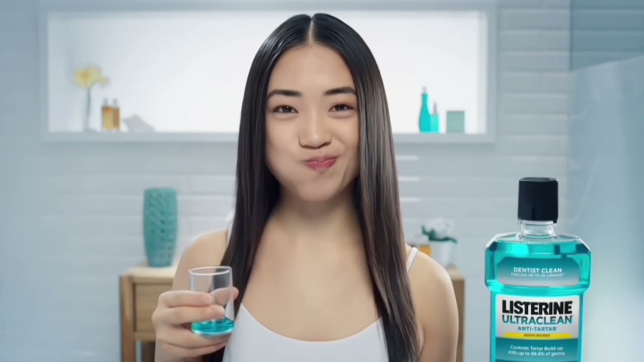 Complete the Job with Listerine Ultraclean !