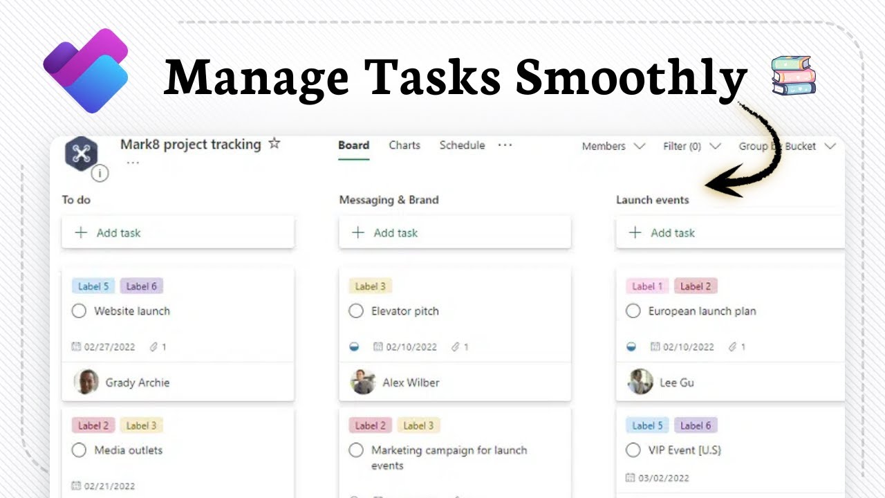 Как удалить и восстановить задачу в Microsoft Planner