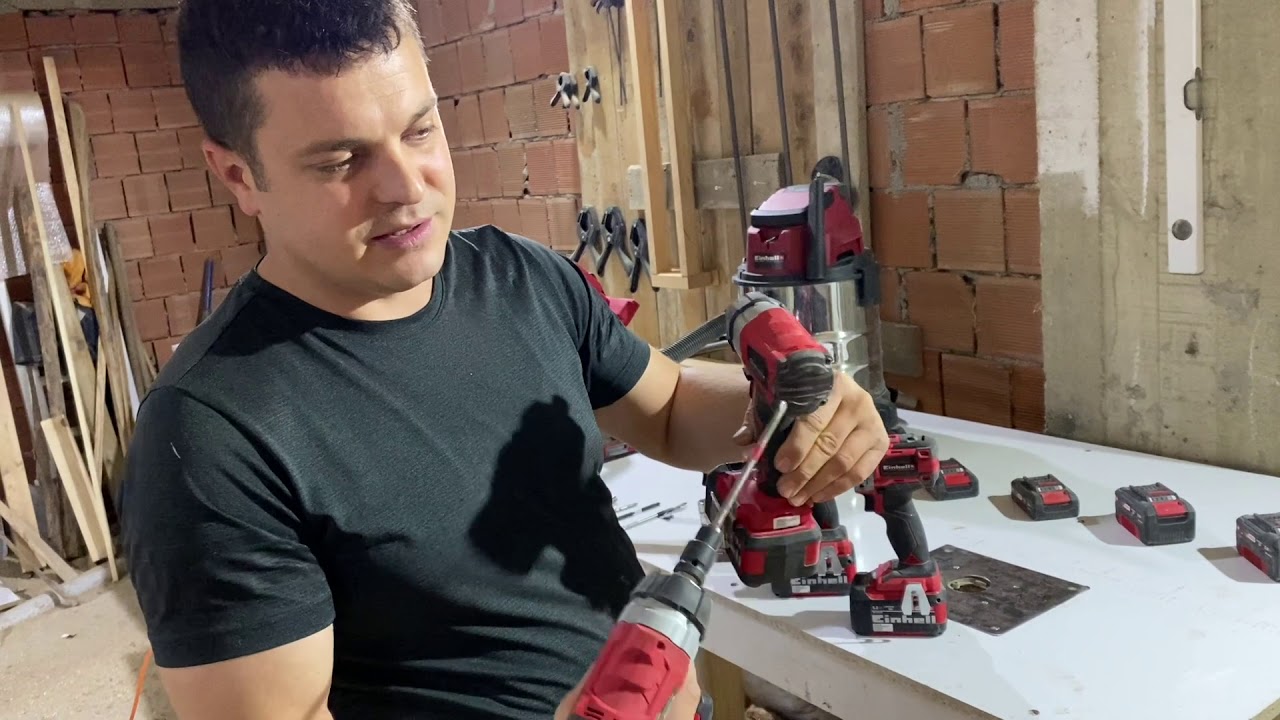 Einhell şarjlı matkap ve torklu vidalamaları tanıyalım