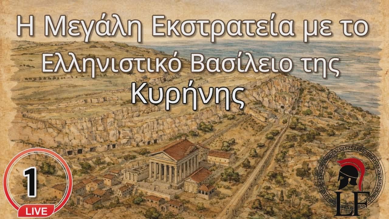 Η Μεγάλη Εκστρατεία με το Ελληνιστικό Βασίλειο της Κυρήνης -Rome II Total War Divide et Impera
