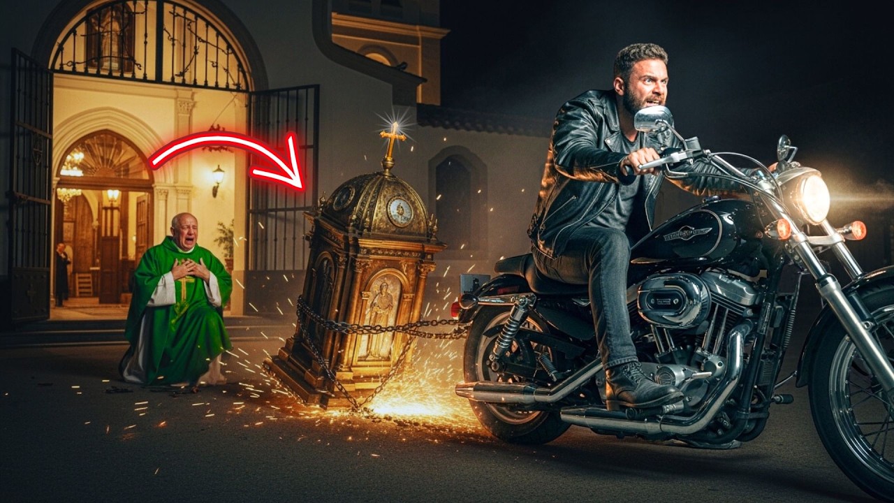 Bikers Dragged the Church Tabernacle… Hours Later the Impossible Happened!