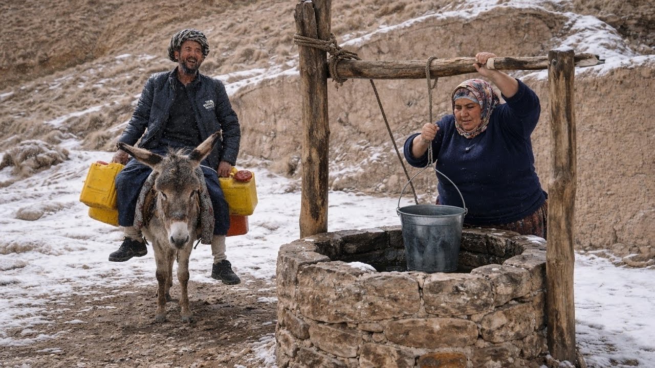 How do the days pass for families who live in Afghanistan during the winter?