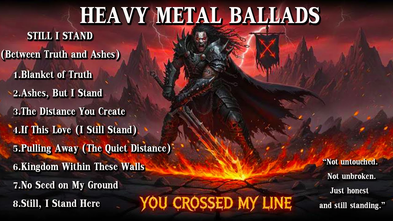 STILL I STAND(Between Truth and Ashes) , #HeavyMetalBallad#NakedMetalBallad#EpicMetal