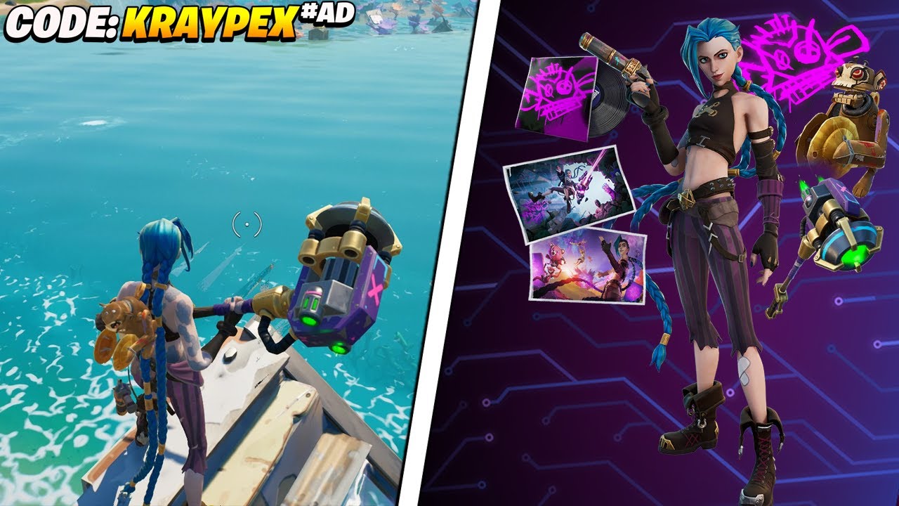 Arcane Jinx Set In-Game Gameplay!
