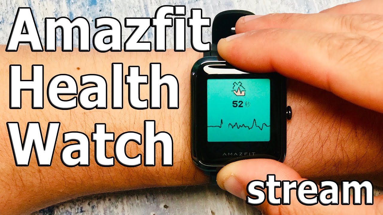 Amazfit Health Watch (Bip 2) Распаковка И Обзор На Стриме.