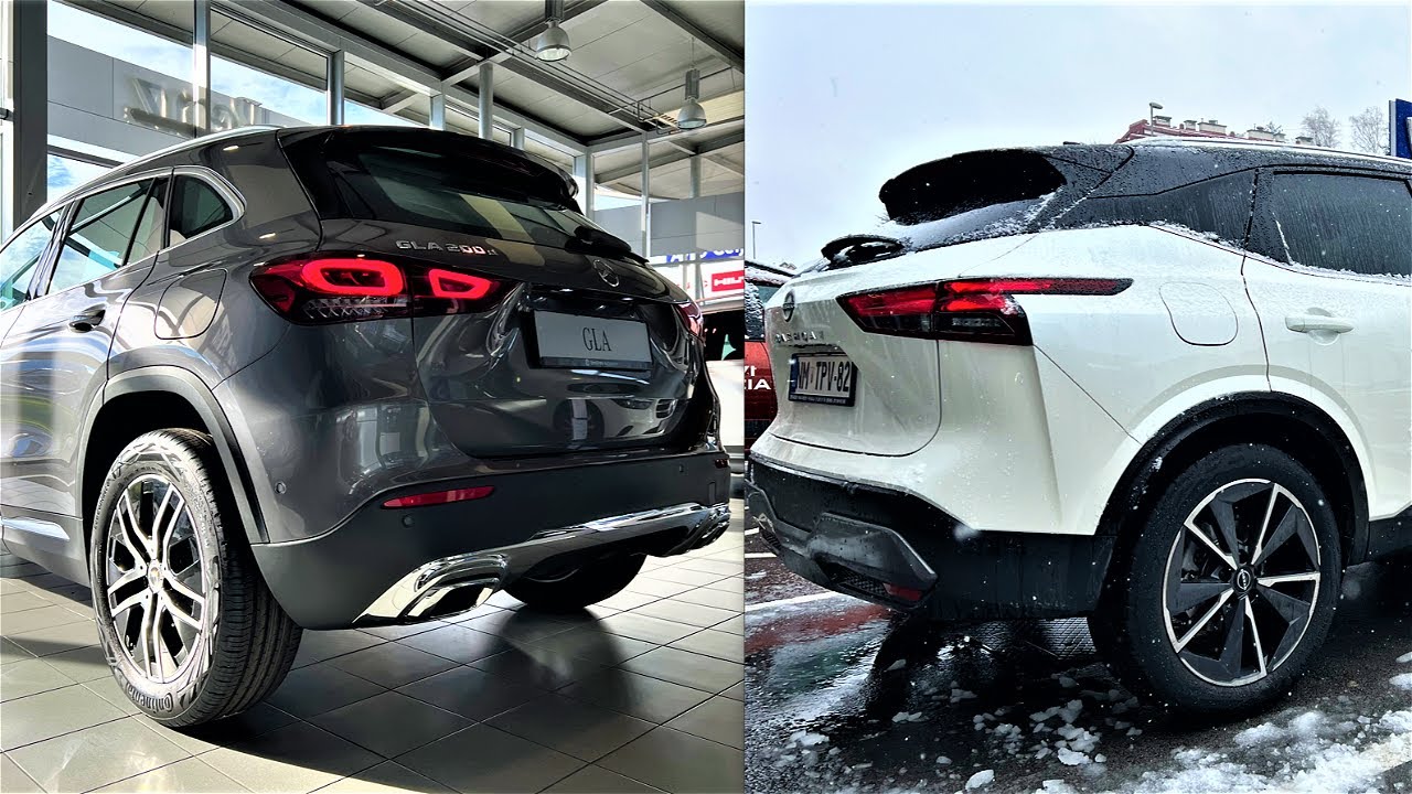 New Mercedes GLA 2023 vs New Nissan QASHQAI 2023 - Comparison by Supergimm