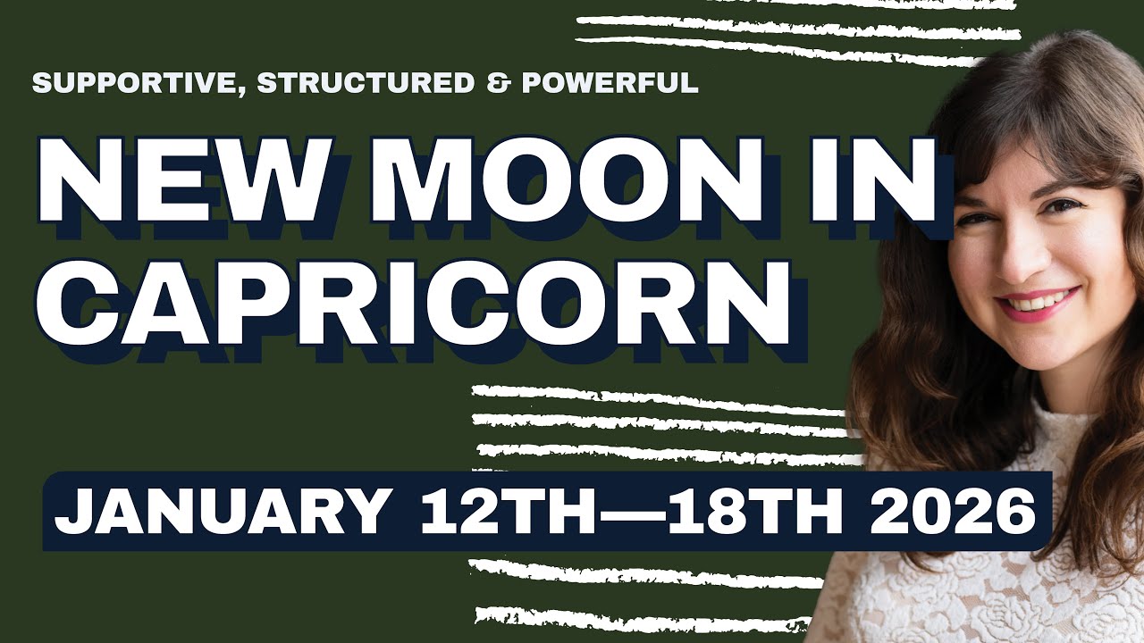 What you NEED to know about the New Moon in Capricorn JANUARY 18TH 2026 🌚🌿 / The Numerology of 2026
