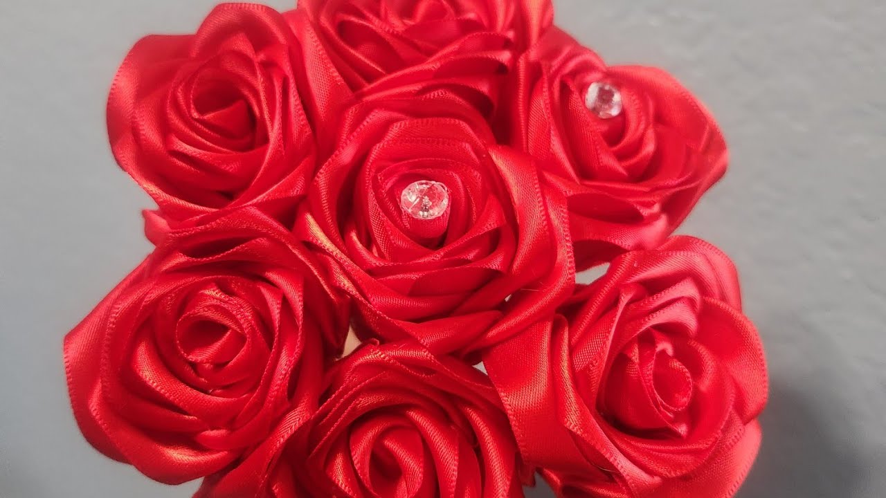 DIY Forever Rose || Using Ribbon